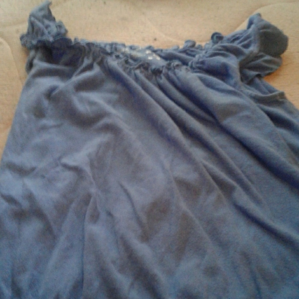 Blue girls shirt